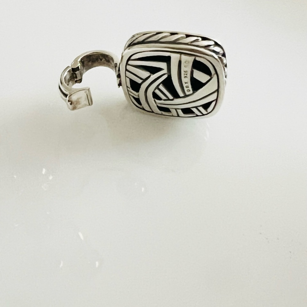 David Yurman Turquoise Pendant Necklace - Picture 11 of 12